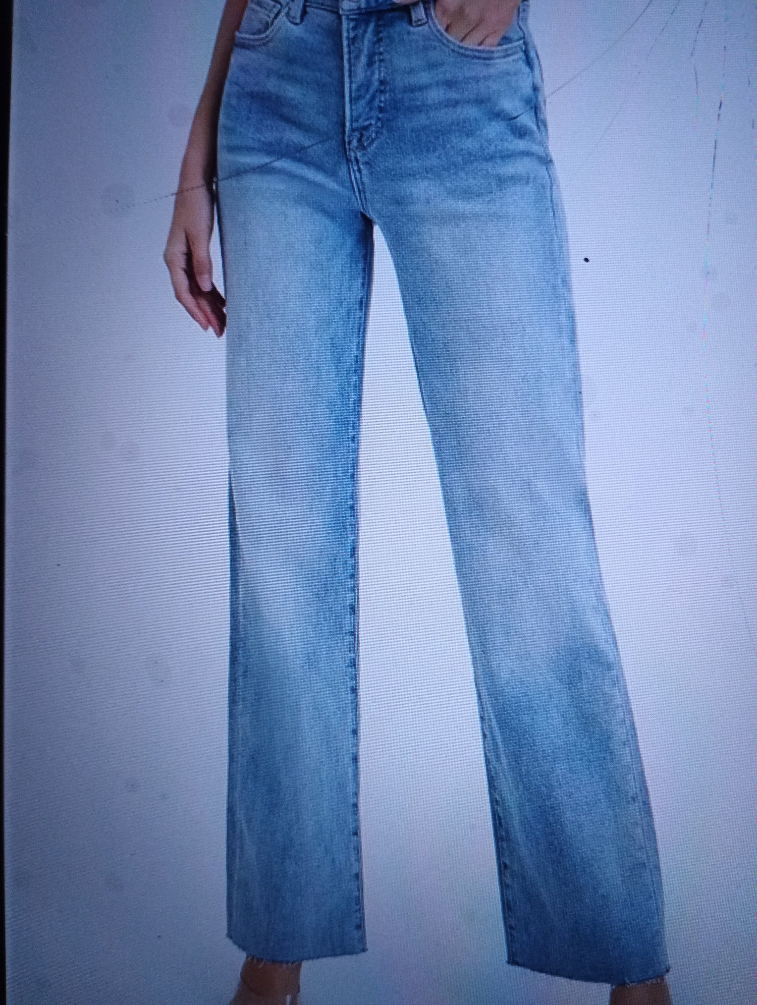 Women's blue jeans