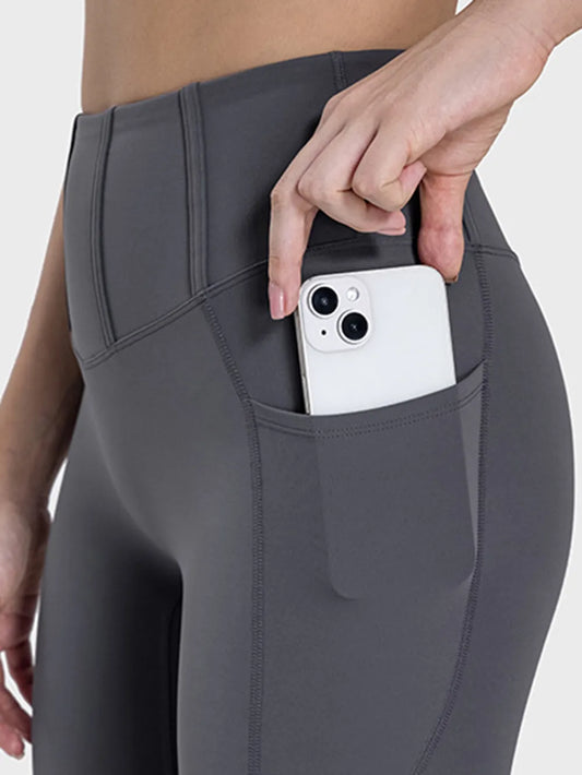 Millennia Pocketed High Waist Active Leggings DmGLabeL 