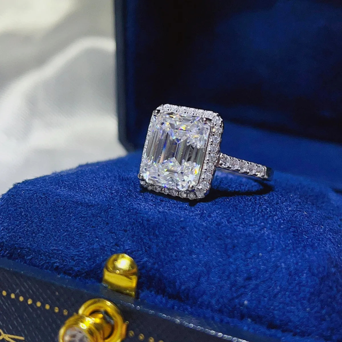 5 Carat Moissanite 925 Silver Ring (The-DmGLabeL)